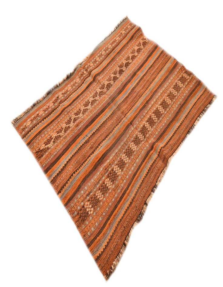 Detail image of 3' x 4' 1  Hand Woven Kilim Fars Wool Rug