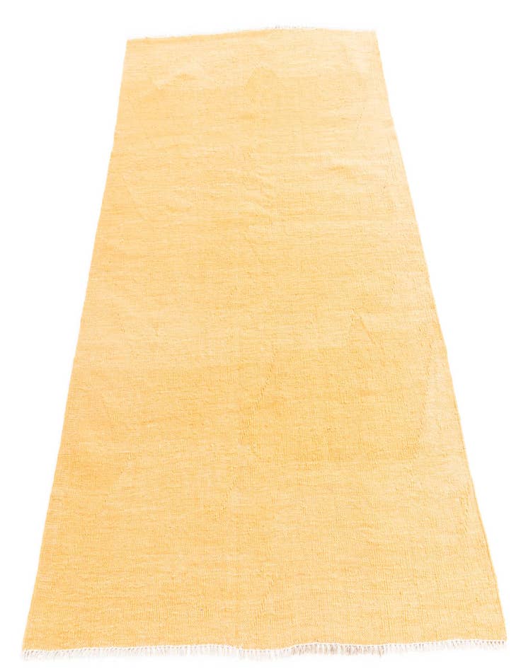 Detail image of 4' 2 x 5' 7  Hand Woven Kilim Maymana Wool Rug