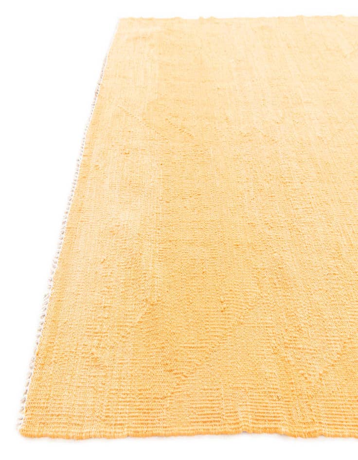 Detail image of 4' 2 x 5' 7  Hand Woven Kilim Maymana Wool Rug