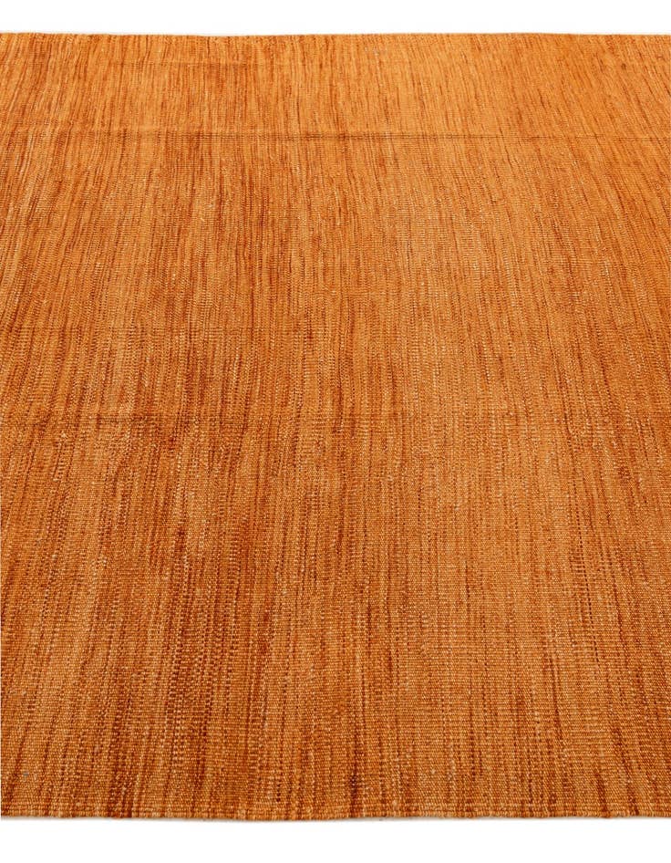 Detail image of 6' 3 x 9' 10  Hand Woven Kilim Modern Wool Rug