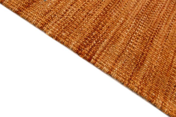 6' 3 x 9' 10 Hand Woven Kilim Modern Wool Rug