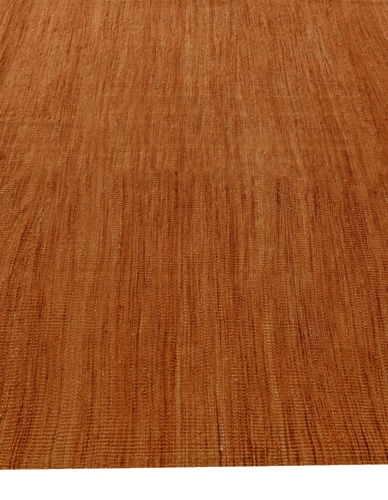 6' 9 x 9' Hand Woven Kilim Modern Wool Rug