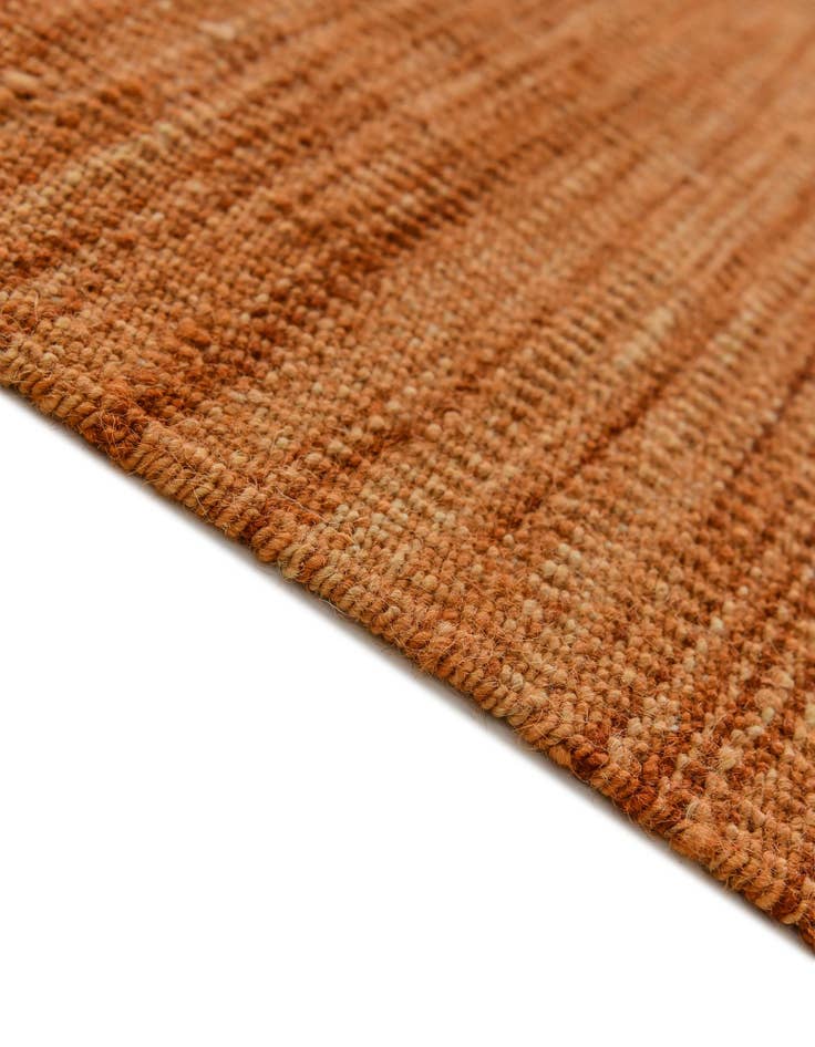 Detail image of 6' 9 x 9'  Hand Woven Kilim Modern Wool Rug