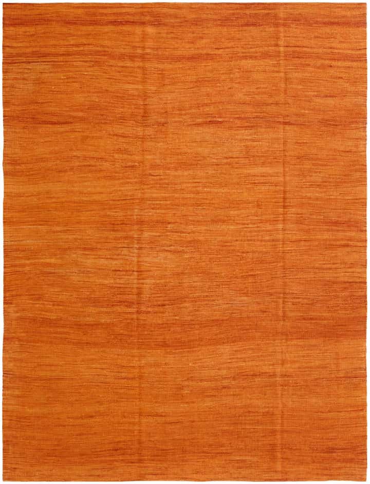 6' 9 x 9' Hand Woven Kilim Modern Wool Rug