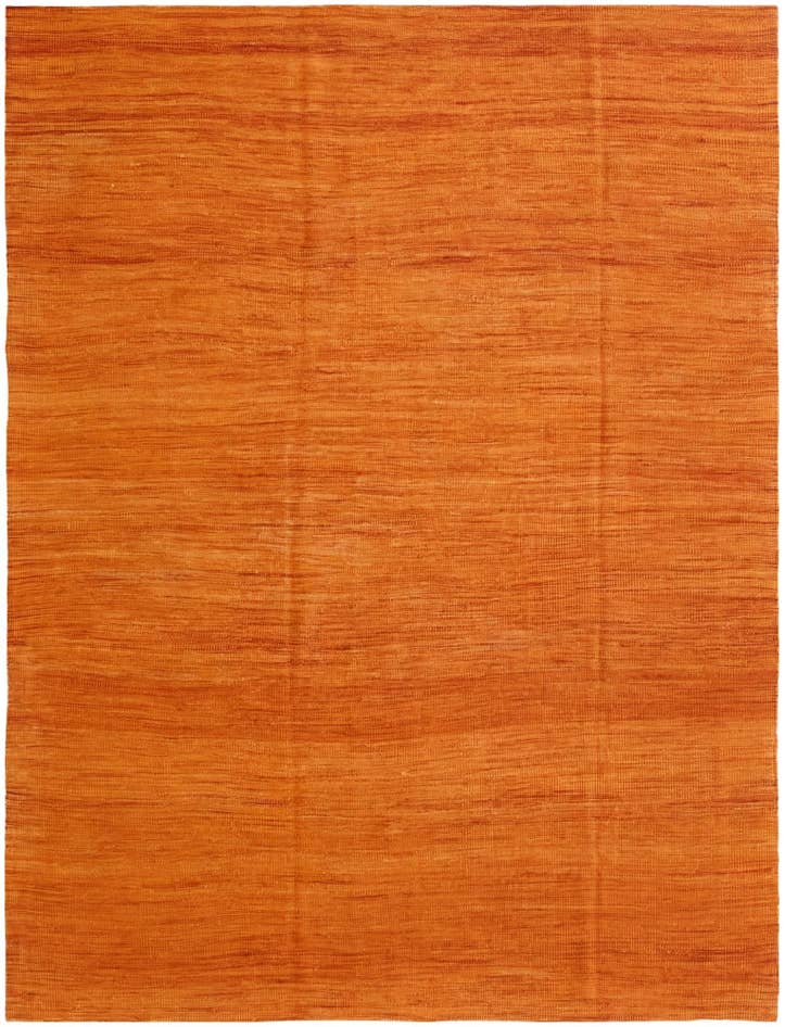 Detail image of 6' 9 x 9' Hand Woven Kilim Modern Wool Rug