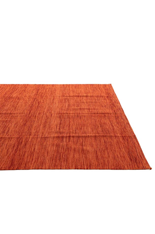 Detail image of 7' x 9' 9 Hand Woven Kilim Modern Wool Rug