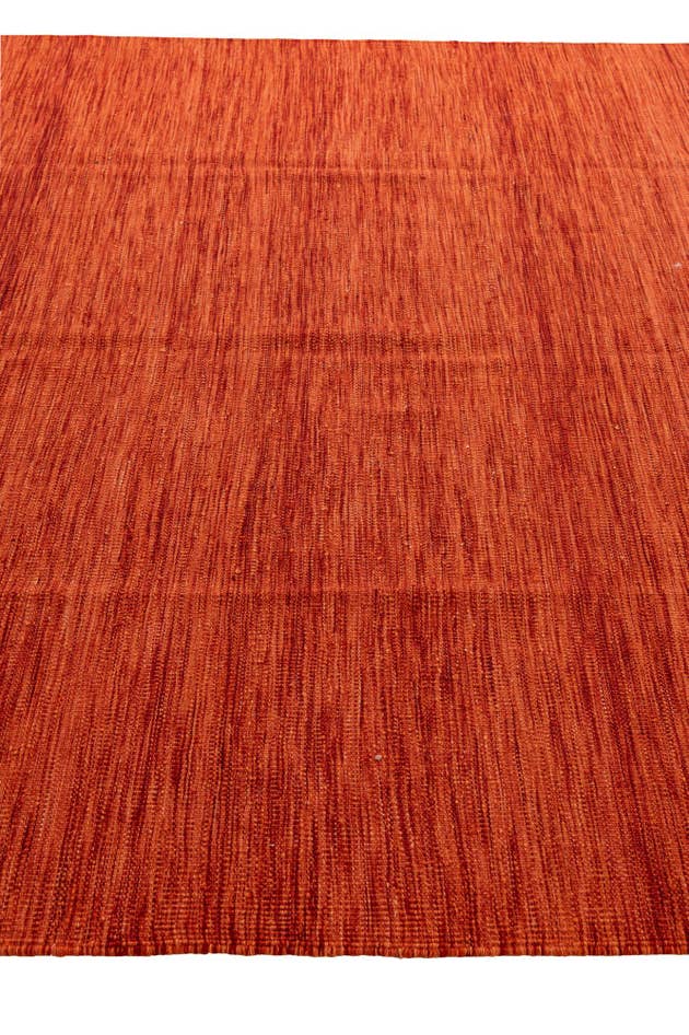 Detail image of 7' x 9' 9 Hand Woven Kilim Modern Wool Rug