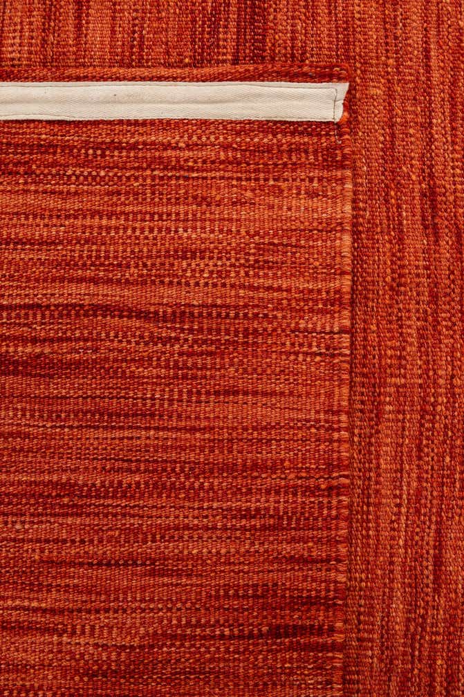 7' x 9' 9 Hand Woven Kilim Modern Wool Rug