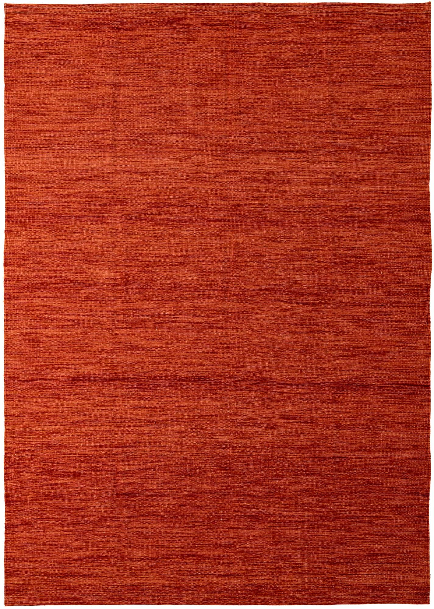 7' x 9' 9  Hand Woven Kilim Modern Wool Rug