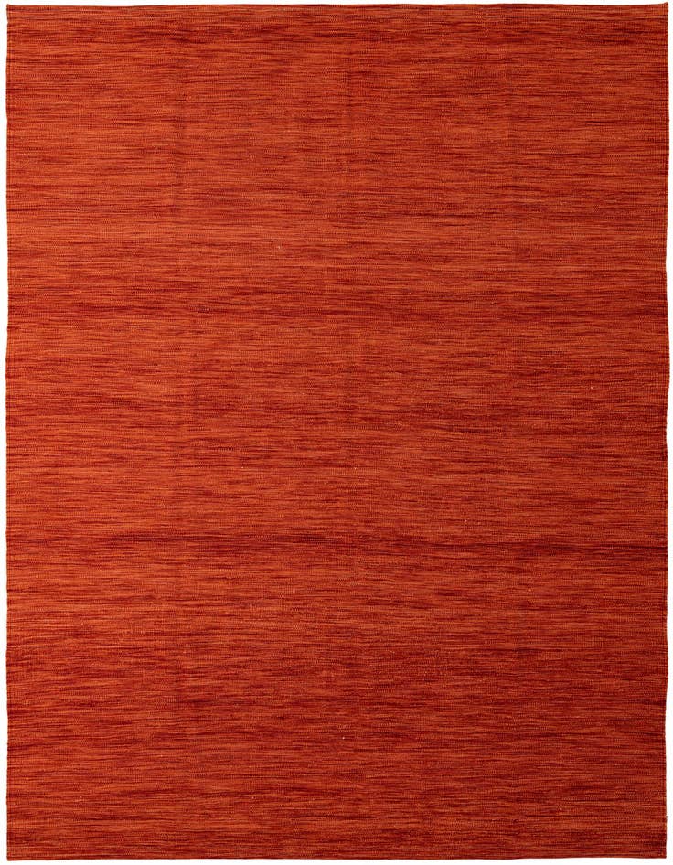 Detail image of 7' x 9' 9 Hand Woven Kilim Modern Wool Rug