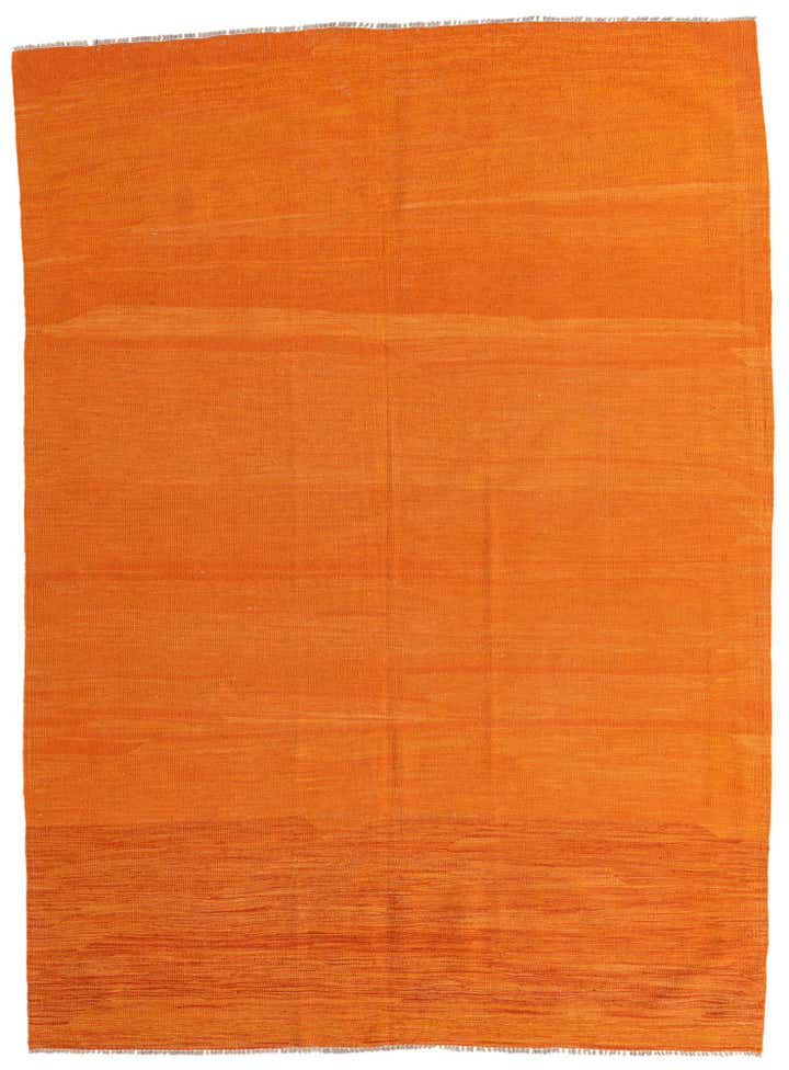 6' x 8' 2 Hand Woven Kilim Modern Wool Rug