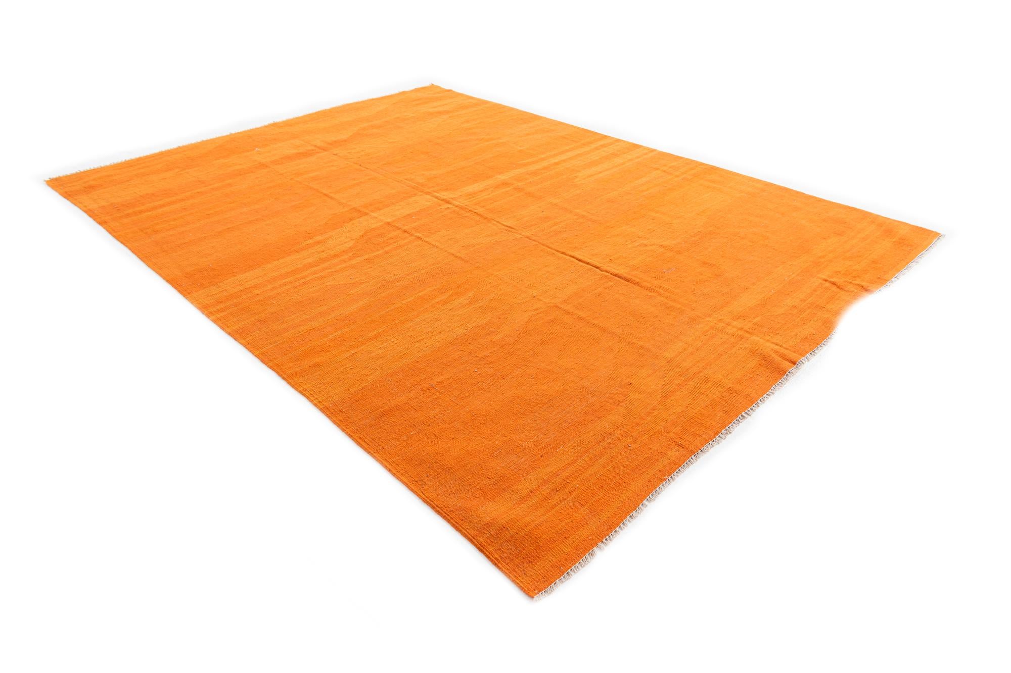 190cm x 255cm Hand Woven Kilim Modern Wool Rug