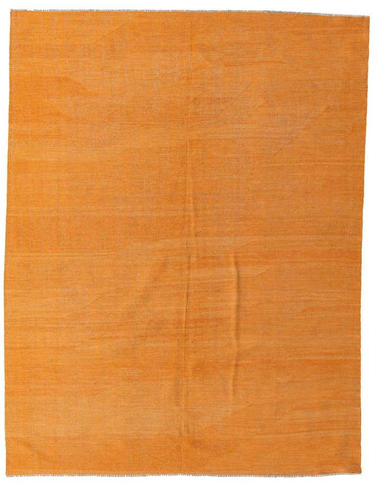 Detail image of 6' 9 x 9' 9 Hand Woven Kilim Modern Wool Rug