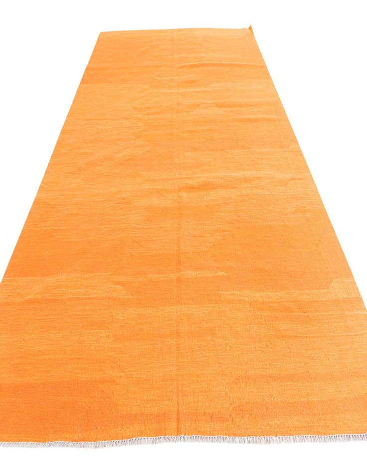 Detail image of 6' 8 x 9' 10  Hand Woven Kilim Modern Wool Rug