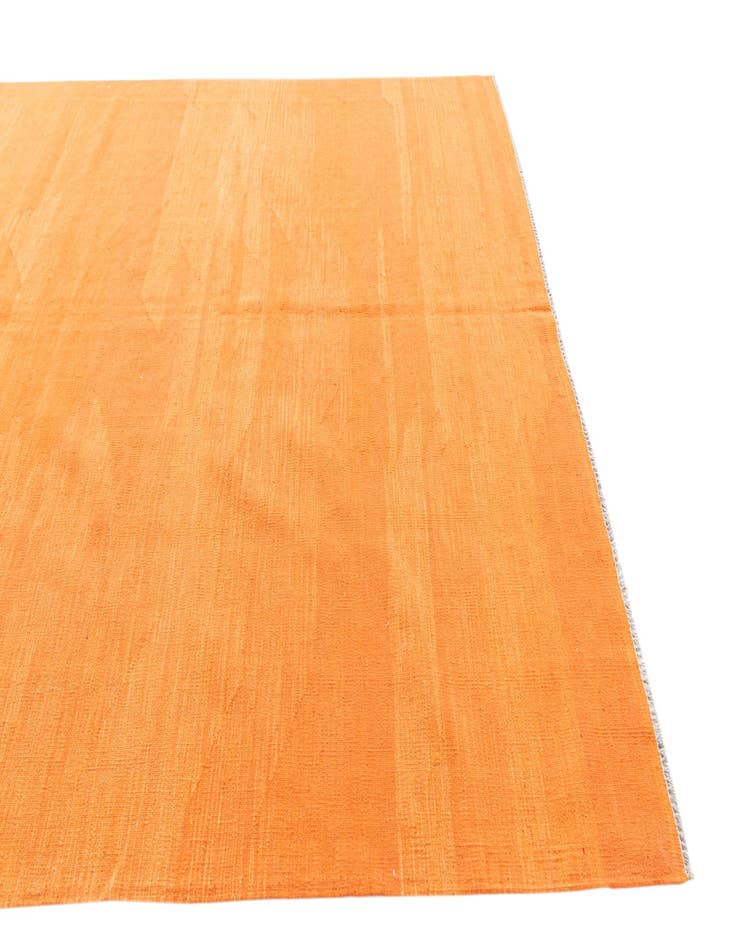 Detail image of 6' 8 x 9' 10  Hand Woven Kilim Modern Wool Rug