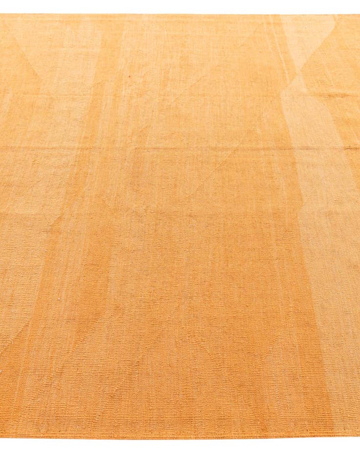 Detail image of 6' 9 x 9' 9  Hand Woven Kilim Modern Wool Rug