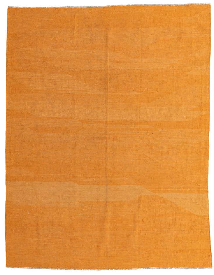 Detail image of 6' 9 x 9' 9 Hand Woven Kilim Modern Wool Rug