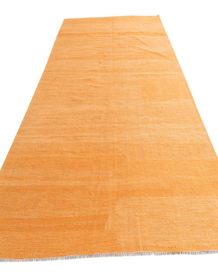 Detail image of 6' 5 x 9' 9  Hand Woven Kilim Modern Wool Rug