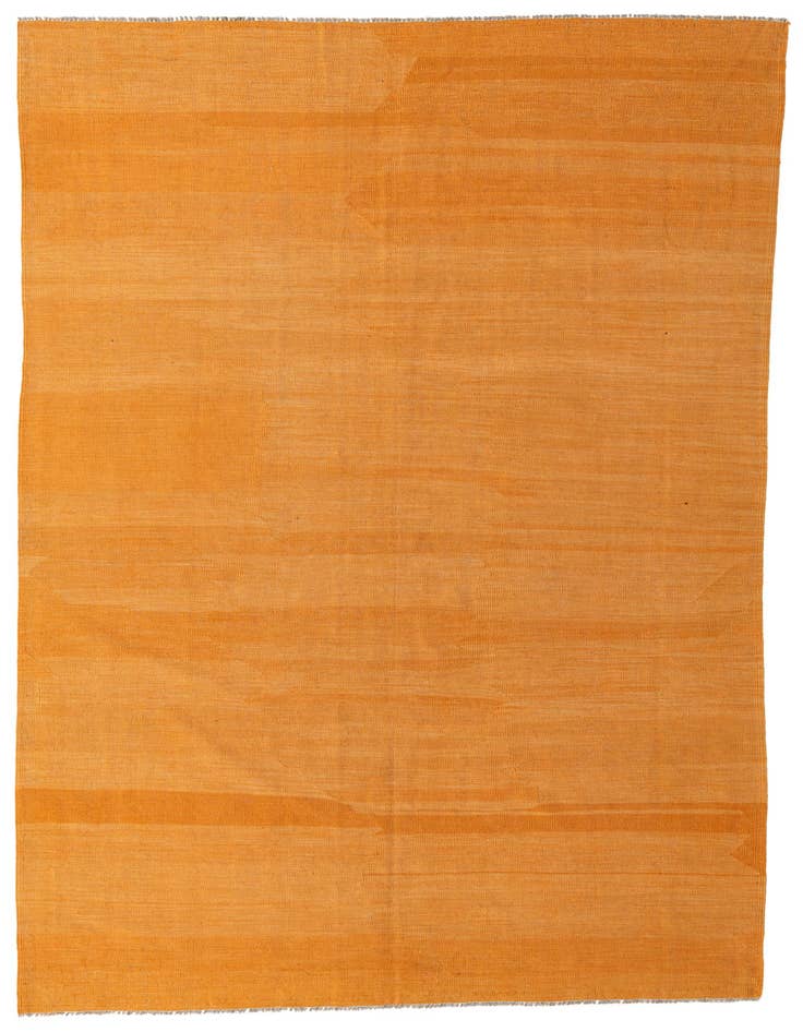 Detail image of 6' 5 x 9' 9 Hand Woven Kilim Modern Wool Rug