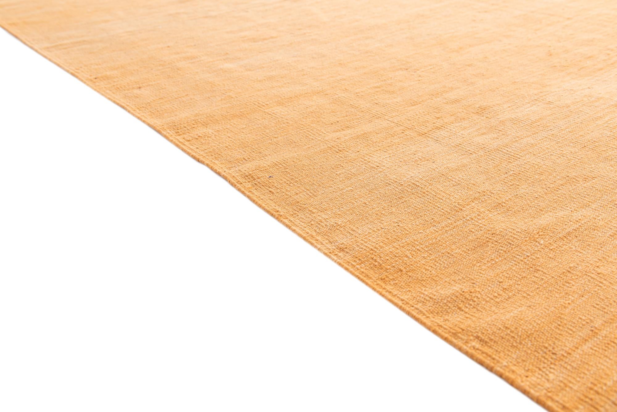 6' 6 x 9' 9 Hand Woven Kilim Modern Wool Rug