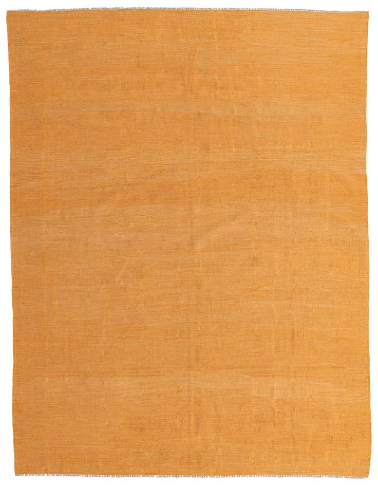 Detail image of 6' 6 x 9' 9 Hand Woven Kilim Modern Wool Rug