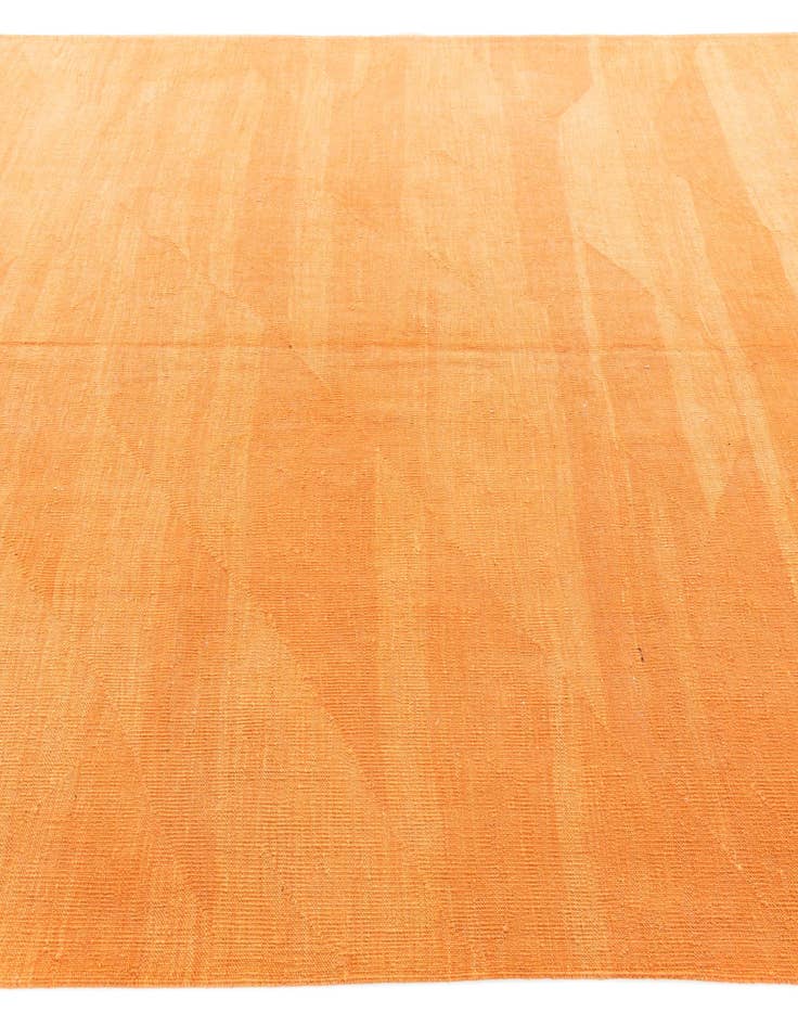 Detail image of 6' 7 x 9' 9  Hand Woven Kilim Modern Wool Rug