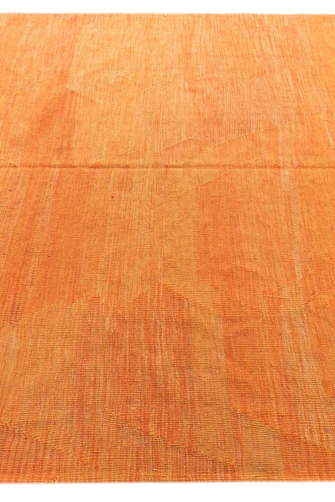 6' 6 x 9' 8 Hand Woven Kilim Modern Wool Rug
