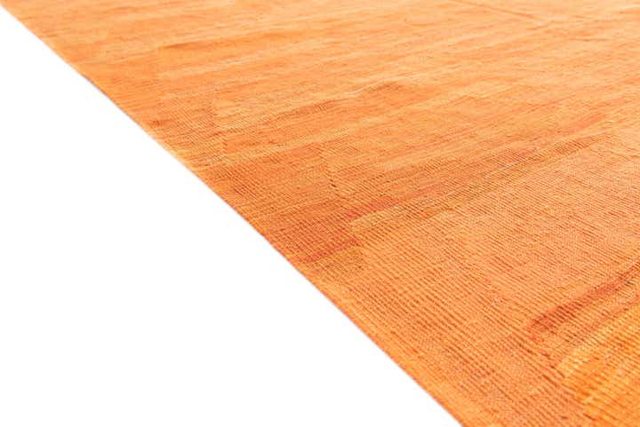 6' 6 x 9' 8 Hand Woven Kilim Modern Wool Rug
