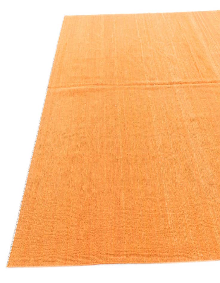 Detail image of 6' 6 x 10'  Hand Woven Kilim Modern Wool Rug