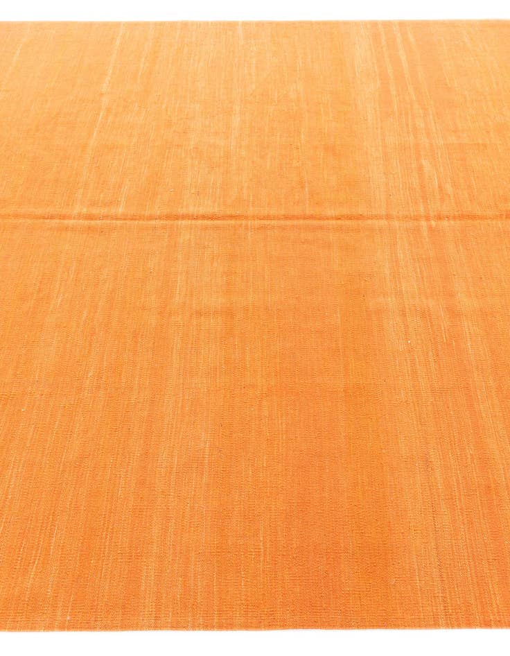 Detail image of 6' 6 x 10'  Hand Woven Kilim Modern Wool Rug