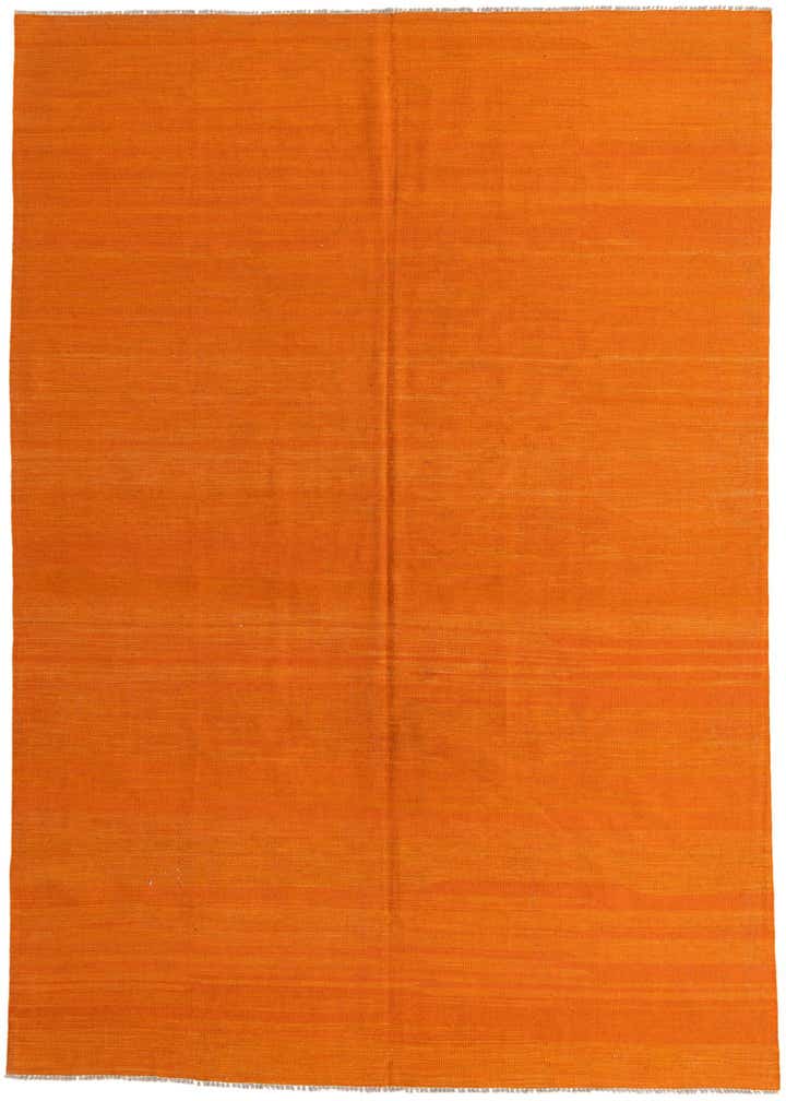 6' 6 x 10' Hand Woven Kilim Modern Wool Rug