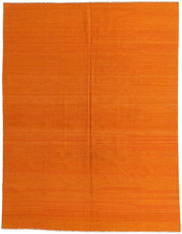 Detail image of 6' 6 x 10' Hand Woven Kilim Modern Wool Rug