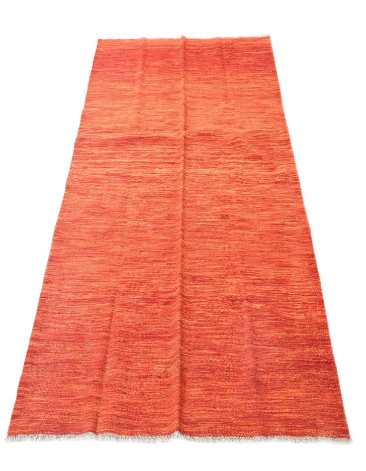 Detail image of 4' 7 x 6' 6  Hand Woven Kilim Modern Wool Rug