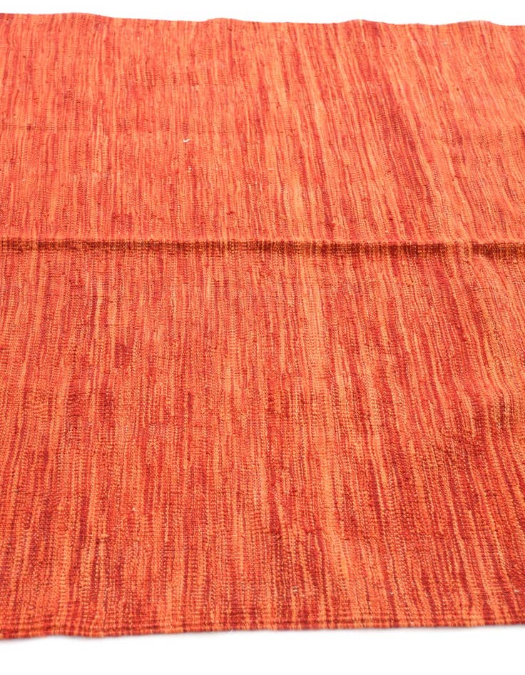 Detail image of 4' 7 x 6' 6  Hand Woven Kilim Modern Wool Rug