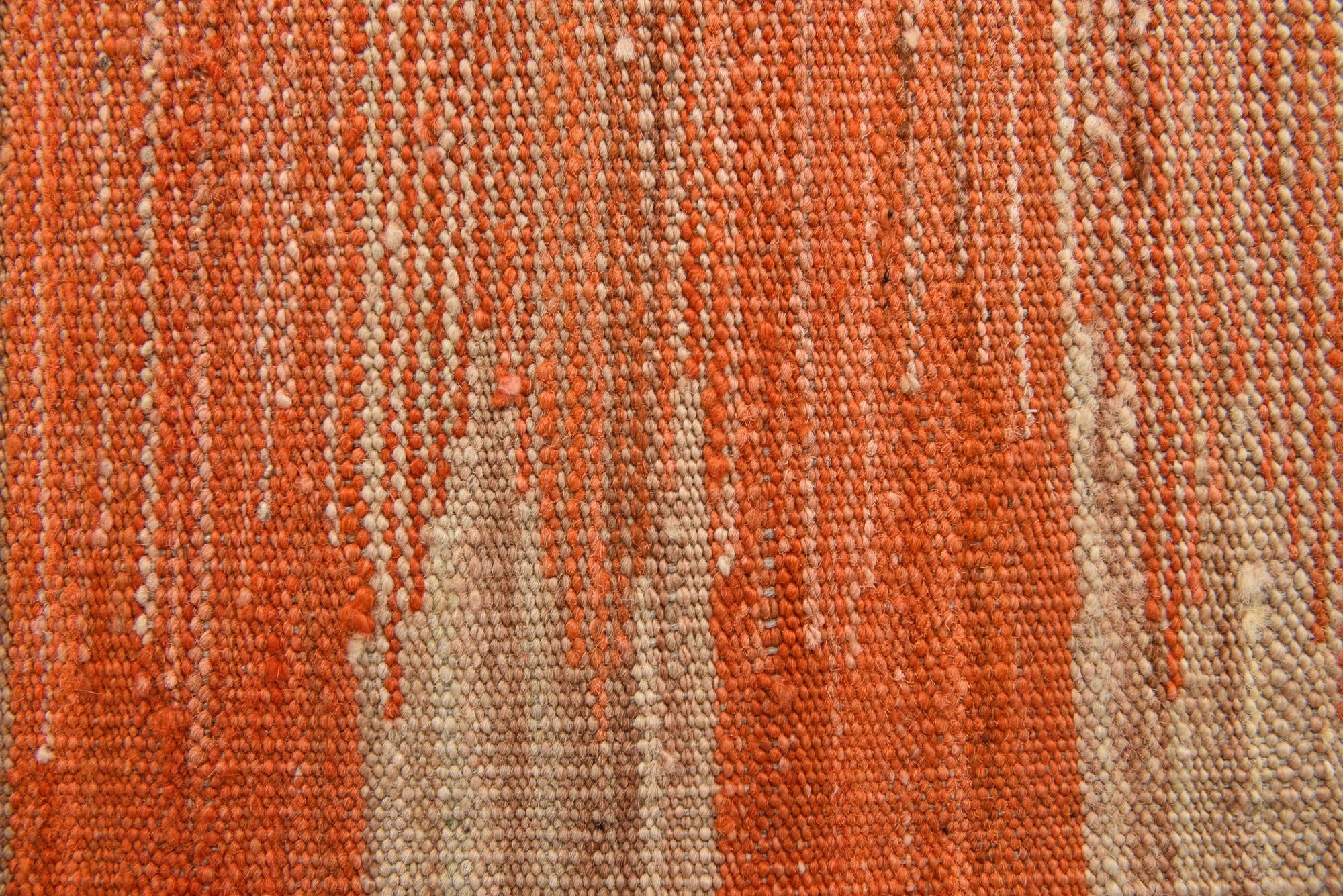 4' 3 x 5' 9 Hand Woven Kilim Modern Wool Rug