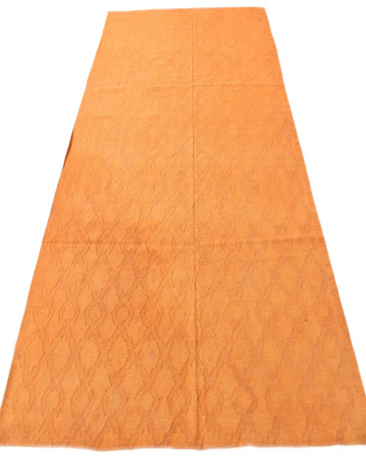 Detail image of 6' 9 x 9' 7  Hand Woven Kilim Modern Wool Rug