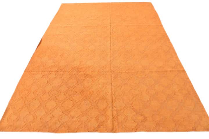 205cm x 290cm Handgewebt Kilim Modern Wolle Teppich