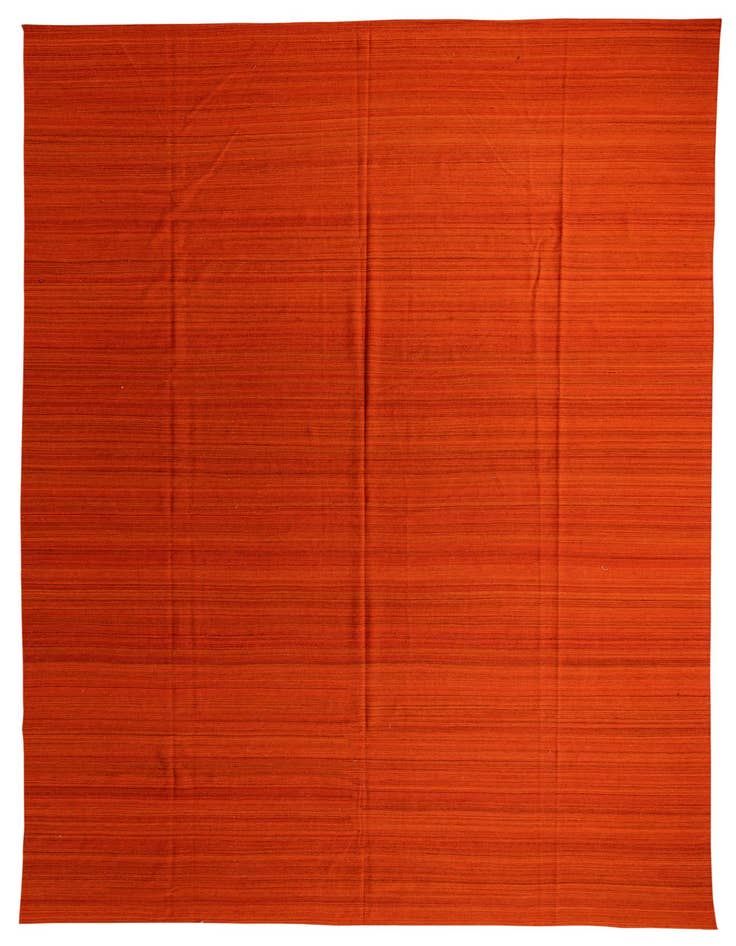 Detail image of 13' 3 x 19' 6 Hand Woven Kilim Modern Wool Rug