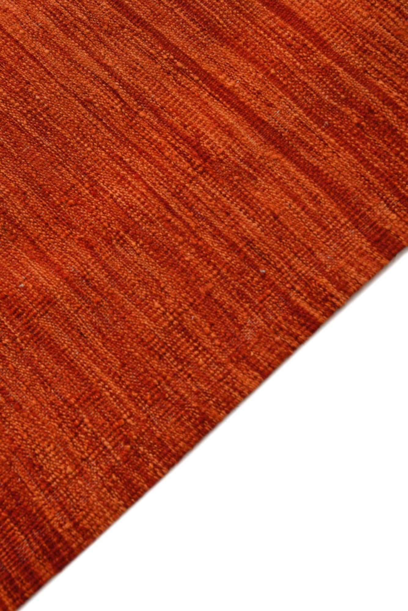 4' 1 x 6' Hand Woven Kilim Modern Wool Rug