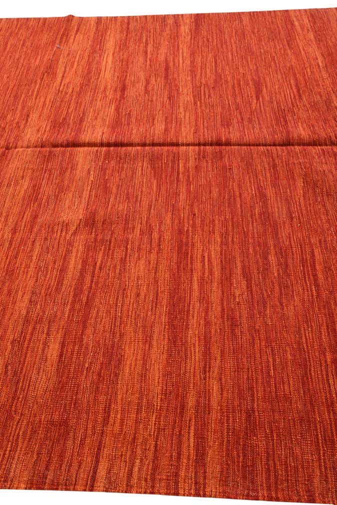 6' 8 x 10' Hand Woven Kilim Modern Wool Rug