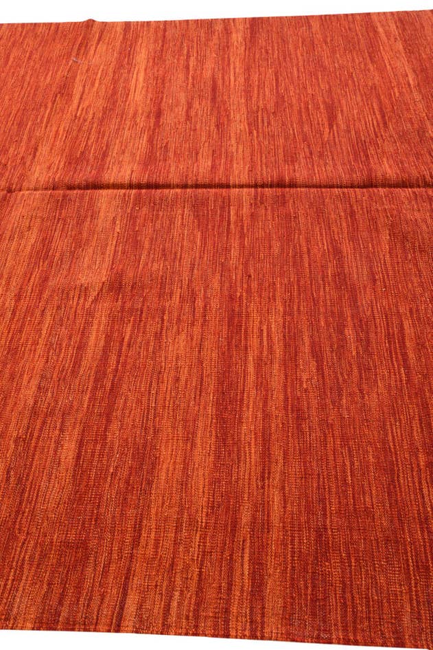 Detail image of 6' 8 x 10' Hand Woven Kilim Modern Wool Rug