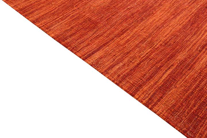6' 8 x 10' Hand Woven Kilim Modern Wool Rug