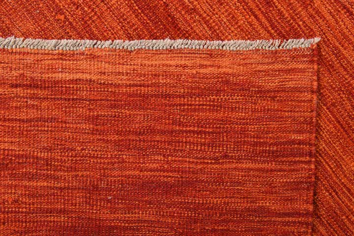 6' 8 x 10' Hand Woven Kilim Modern Wool Rug