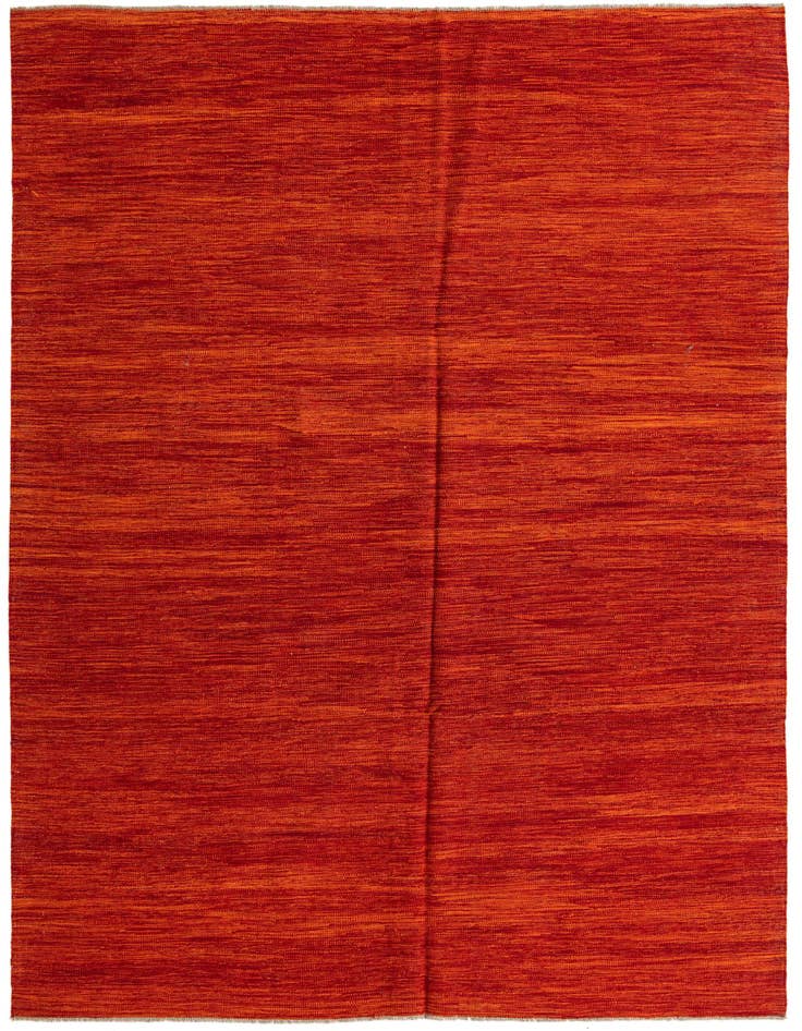Detail image of 6' 8 x 10' Hand Woven Kilim Modern Wool Rug