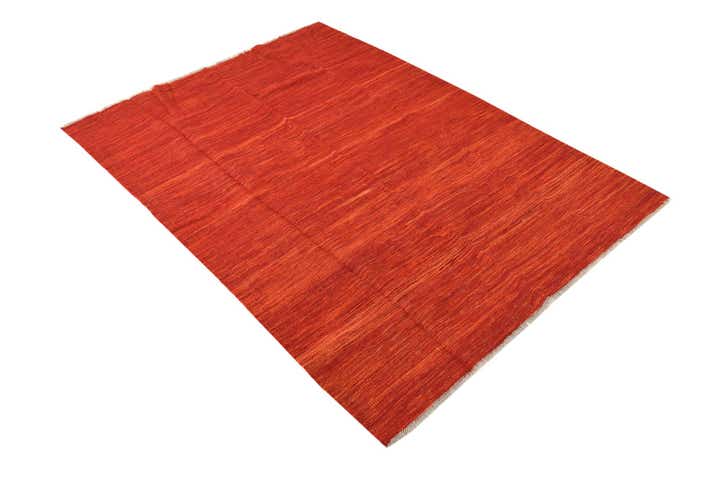 4' 2 x 6' Hand Woven Kilim Modern Wool Rug