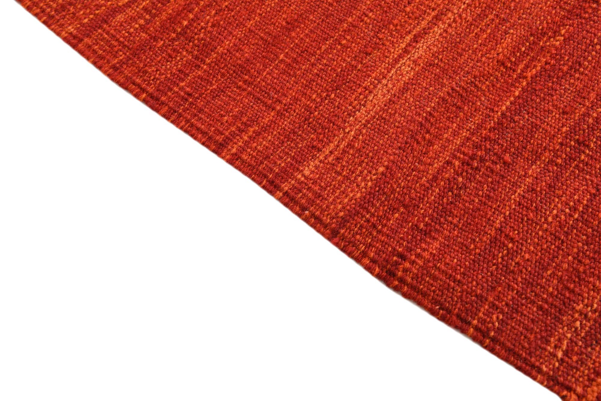 4' 2 x 6' Hand Woven Kilim Modern Wool Rug