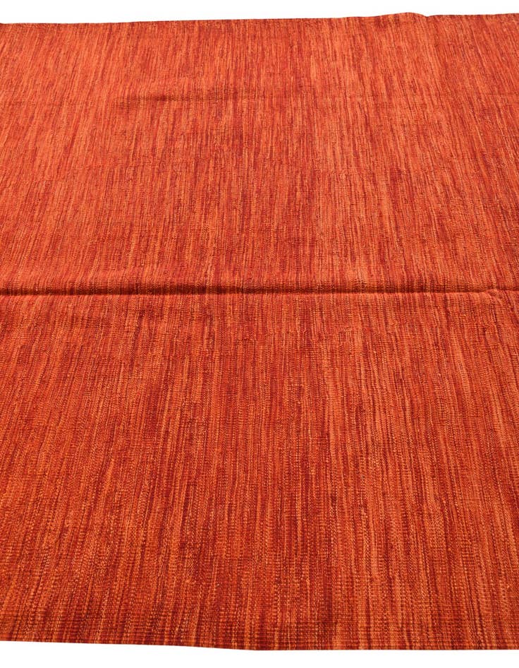 Detail image of 6' x 9' 1  Hand Woven Kilim Modern Wool Rug