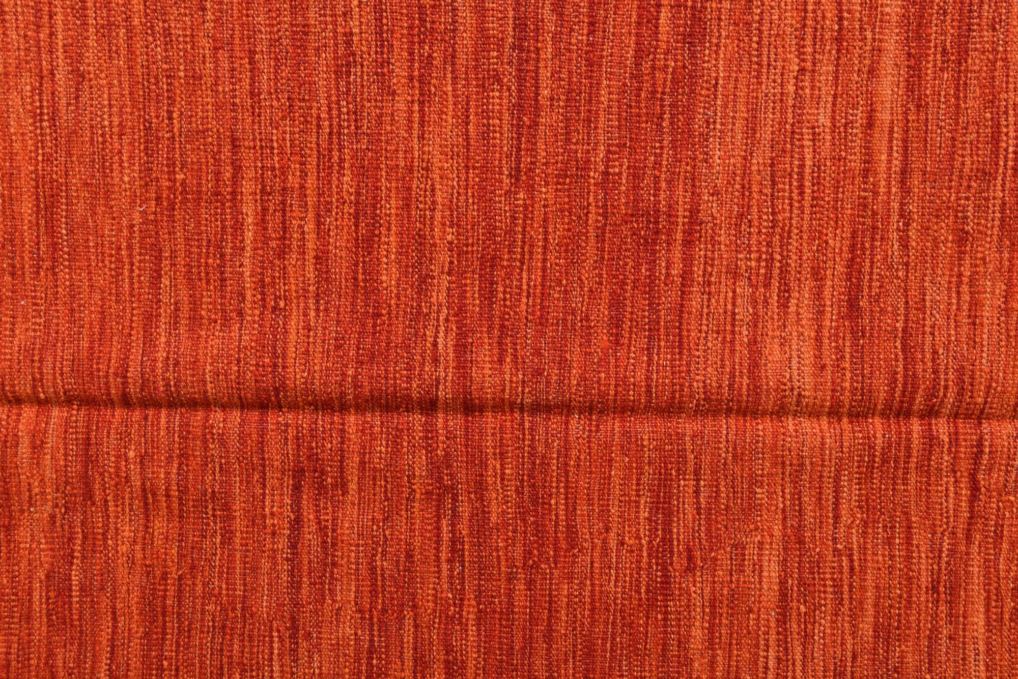 6' x 9' 1 Hand Woven Kilim Modern Wool Rug