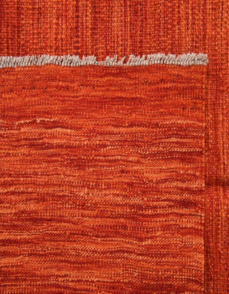 Detail image of 6' x 9' 1  Hand Woven Kilim Modern Wool Rug