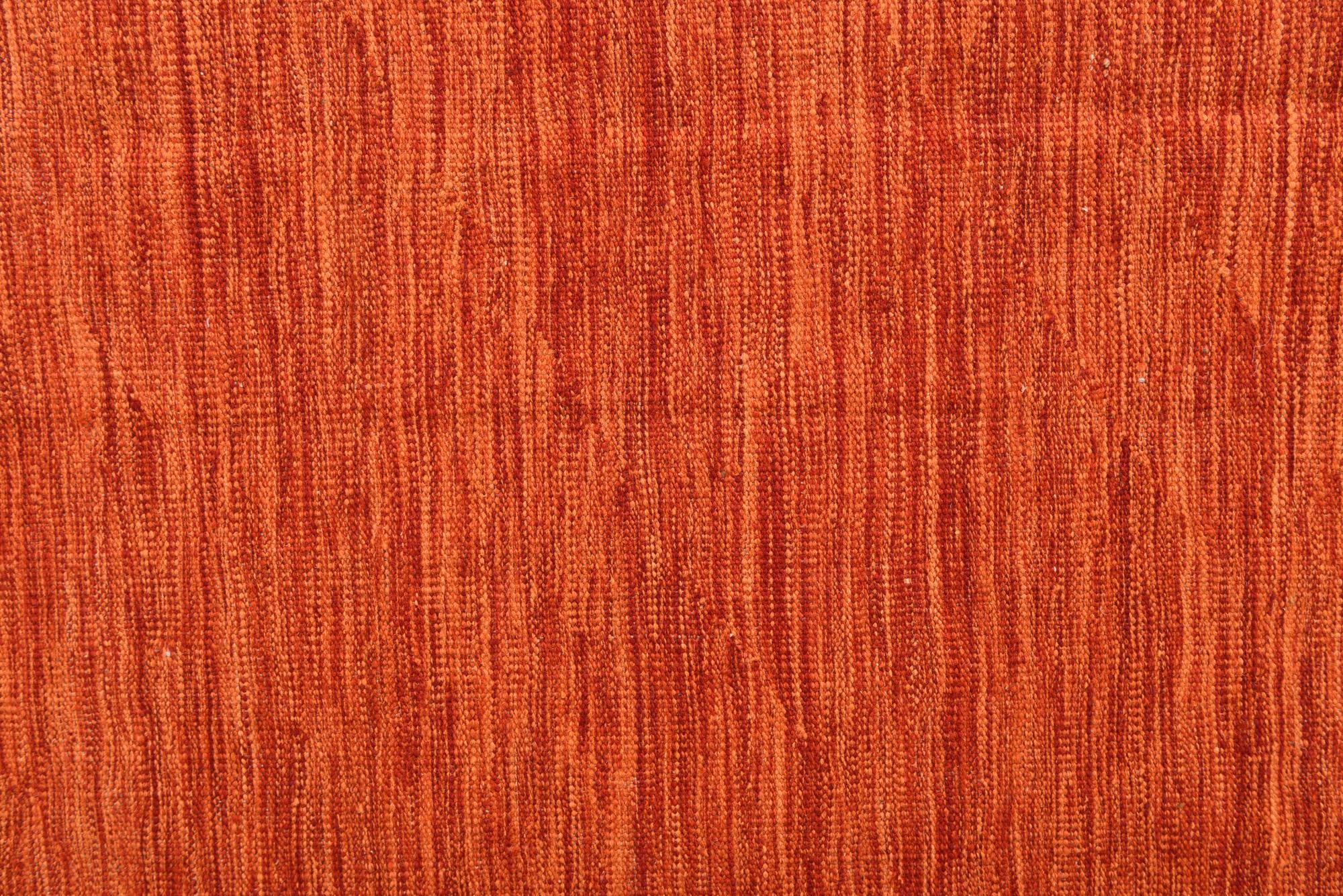 6' 9 x 9' 10 Hand Woven Kilim Modern Wool Rug